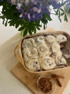 The Fluffiest Sourdough Cinnamon Rolls