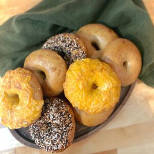 Sourdough Bagels